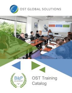 2022 - 2023 OST Global Solutions Course Catalog Cover